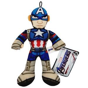 Marvel Avengers CAPTAIN AMERICA 9” Plush - NWT Good stuff